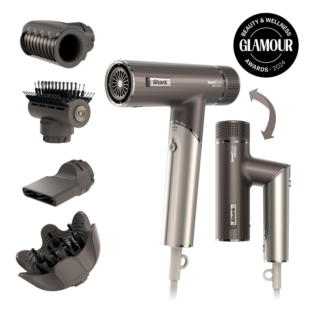 Shark SpeedStyle Pro Flex with Scalp Shield for scalp comfort during heat styling