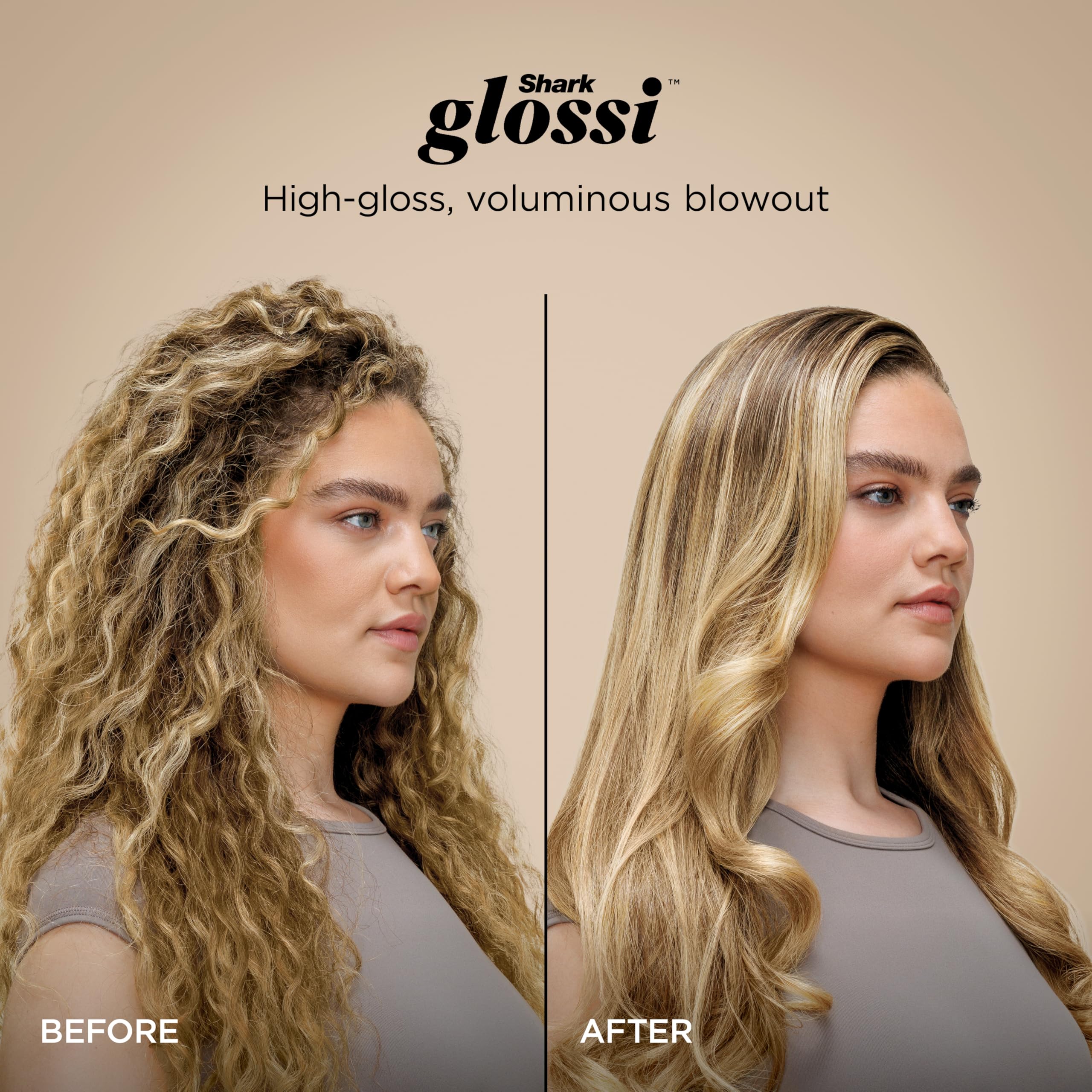 Styling concentrator nozzle for precise straightening and smooth results.