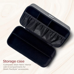 Shark XHD400SAC soft interior cushions tools to prevent scratches