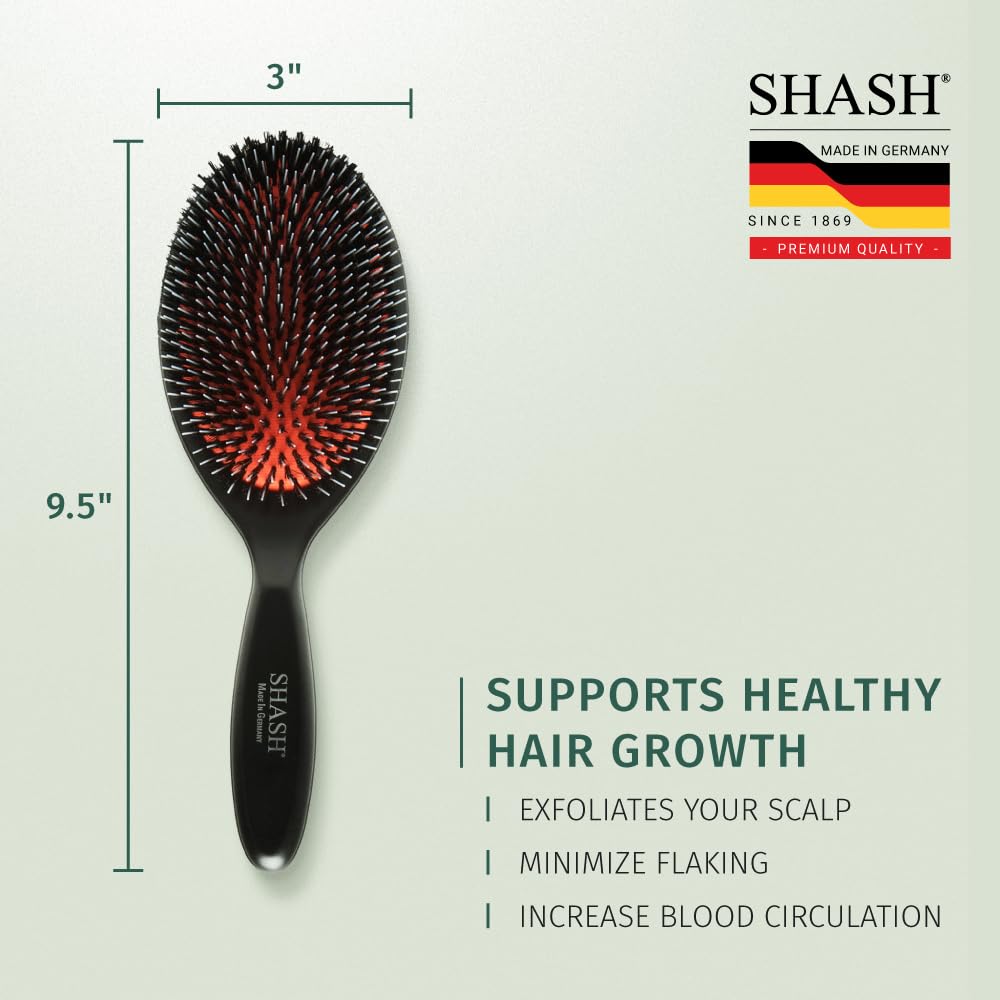 SHASH brush cleaning routine keeps bristles clean