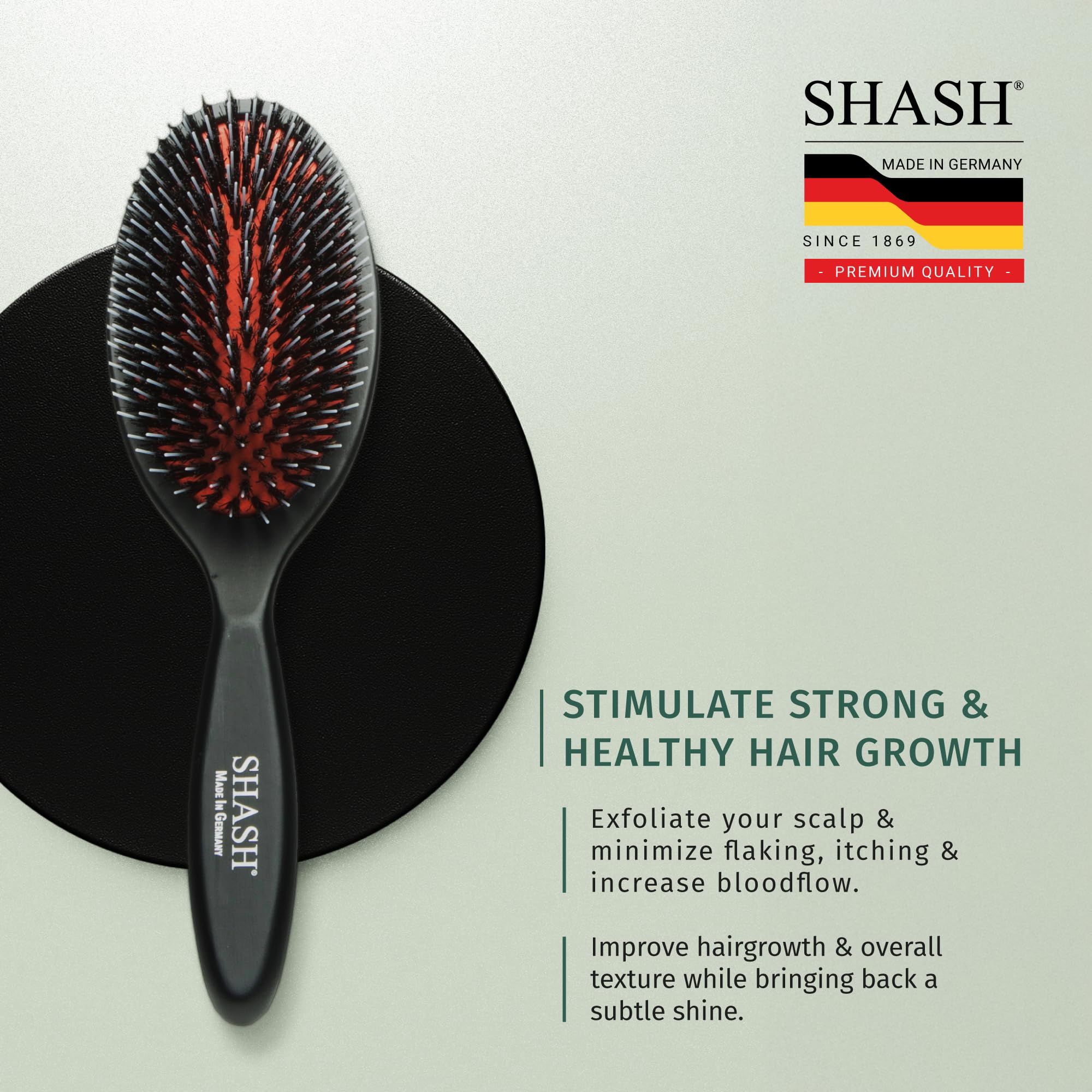 SHASH brush maintenance cleaning to remove hair and oils and extend life.