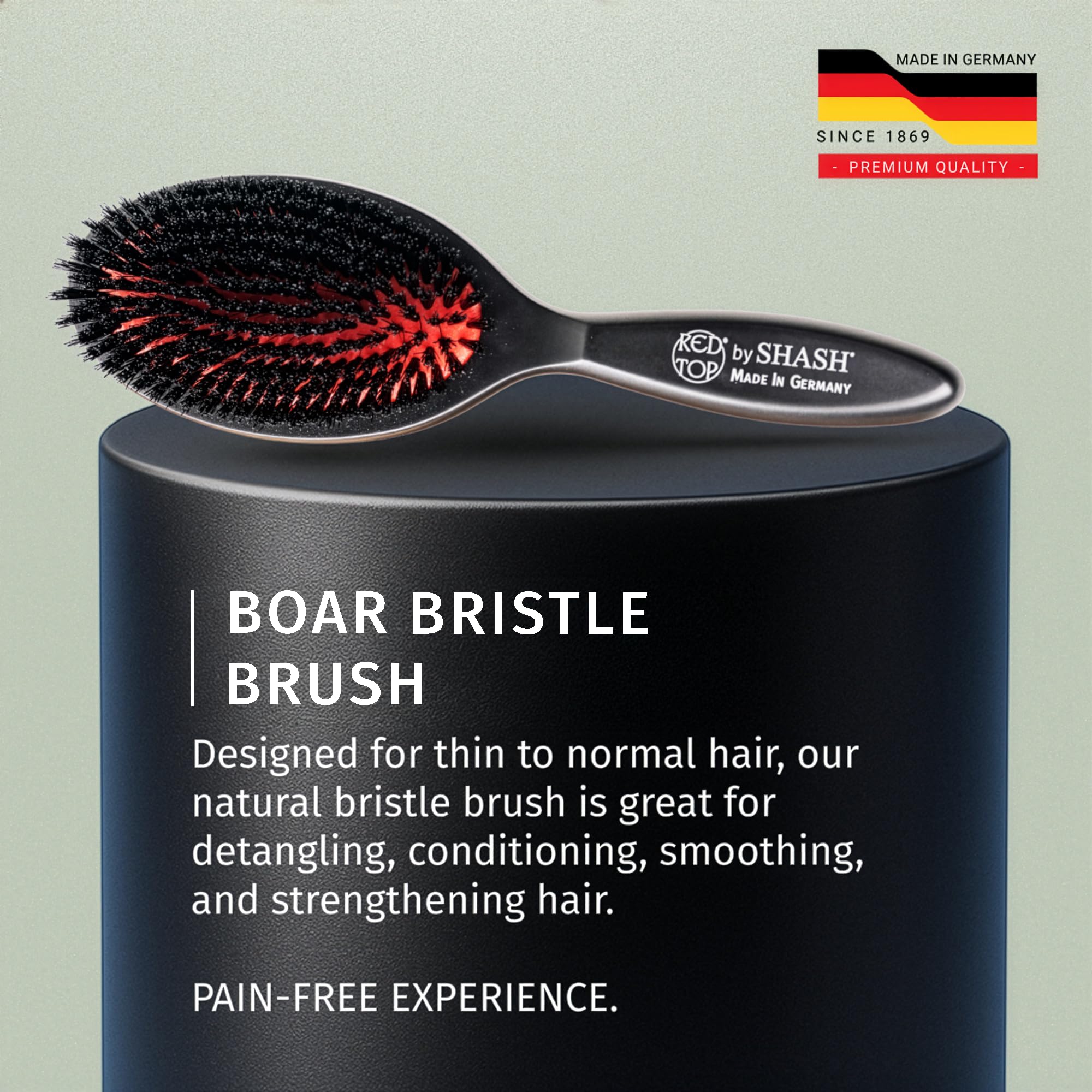 SHASH eco-sourced beech wood finish suggests sustainable luxury.