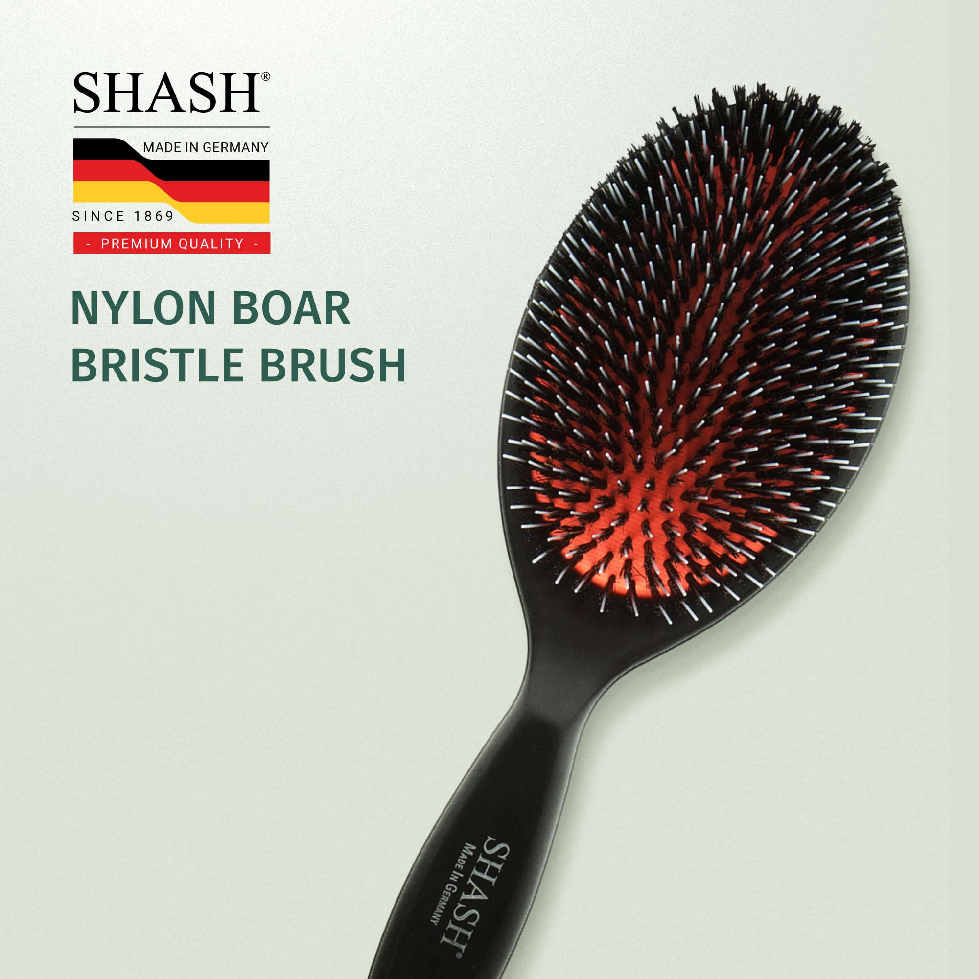 SHASH large brush for normal to thick hair delivers smooth results