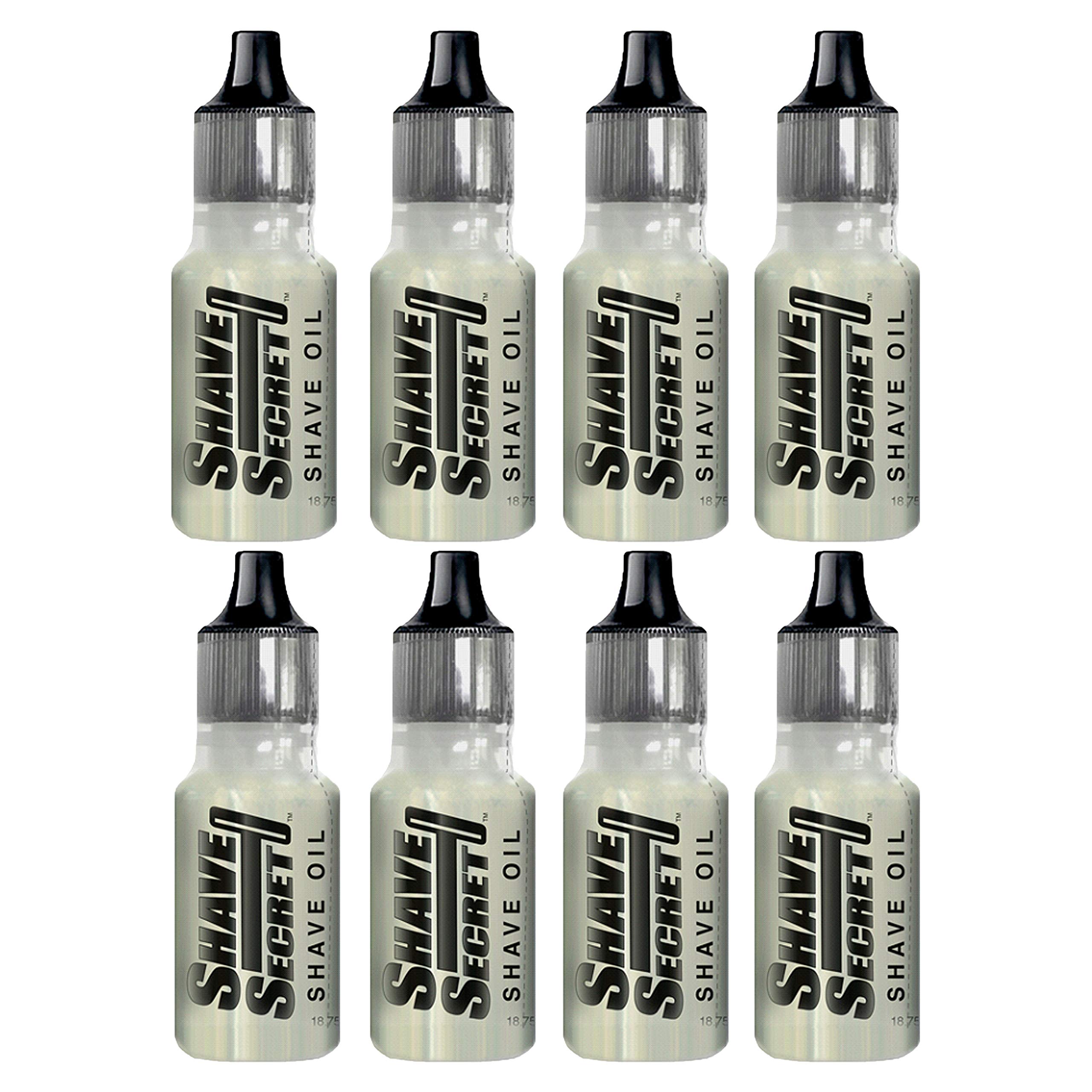 Shave Secret pack 8 bottle for a smooth shave and skin protection
