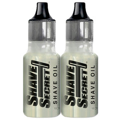 Shave Secret shaving oil bottle for a smooth, comfortable shave