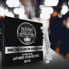SHAVING REVOLUTION blades deliver smooth passes with minimal irritation