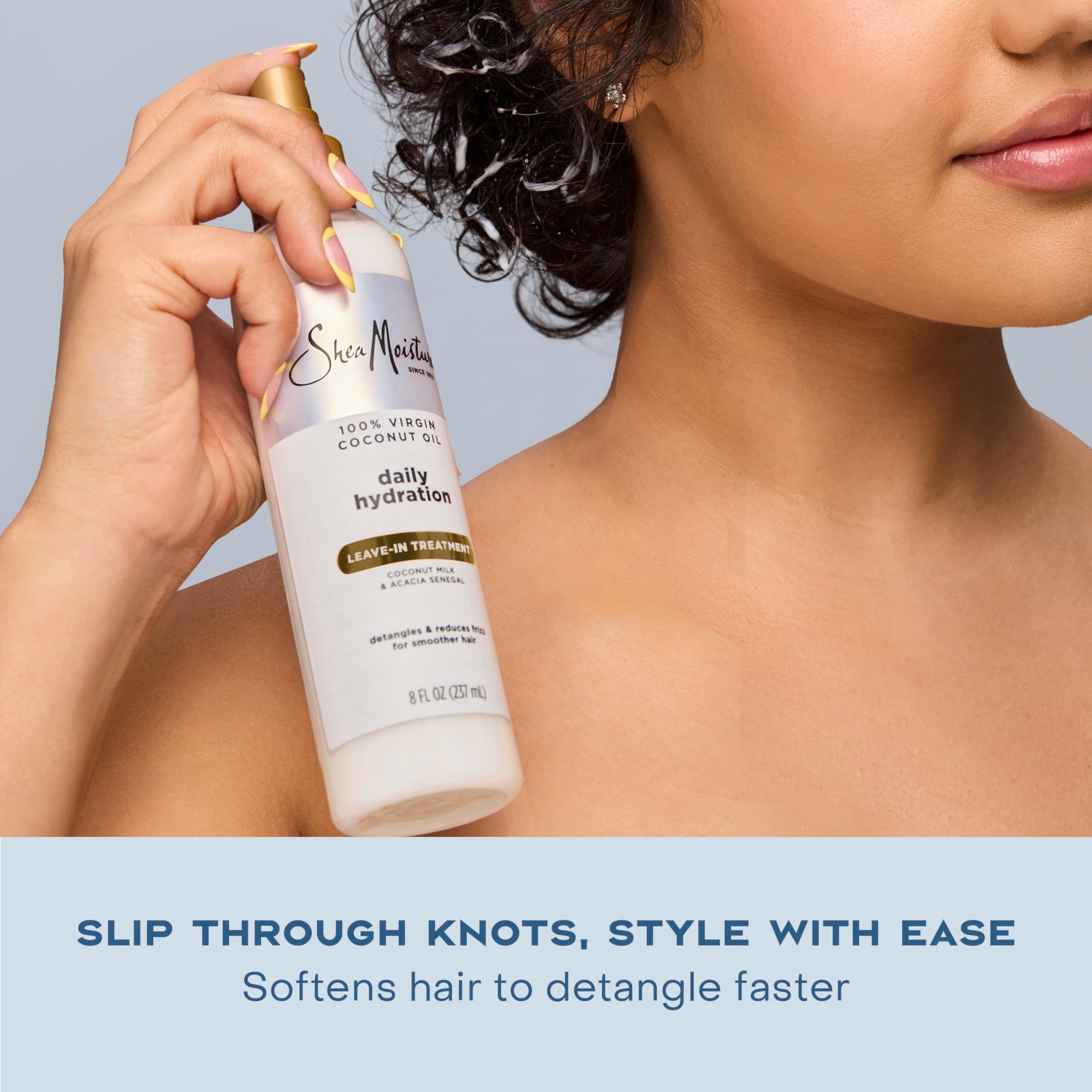 Mejora la manejabilidad del cabello con SheaMoisture Leave-In.
