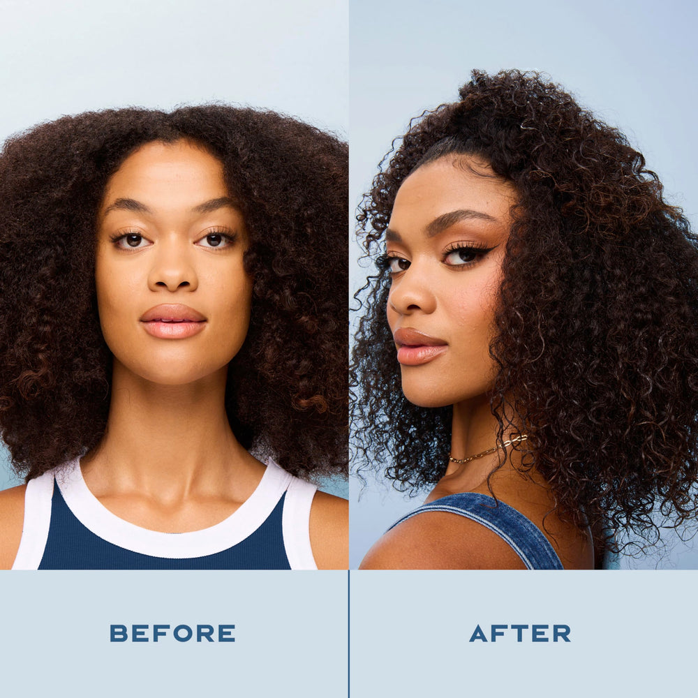 Sin siliconas ni sulfatos para un cabello ligero.
