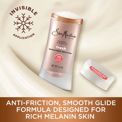 SheaMoisture 72-hour odor control for full-body use.