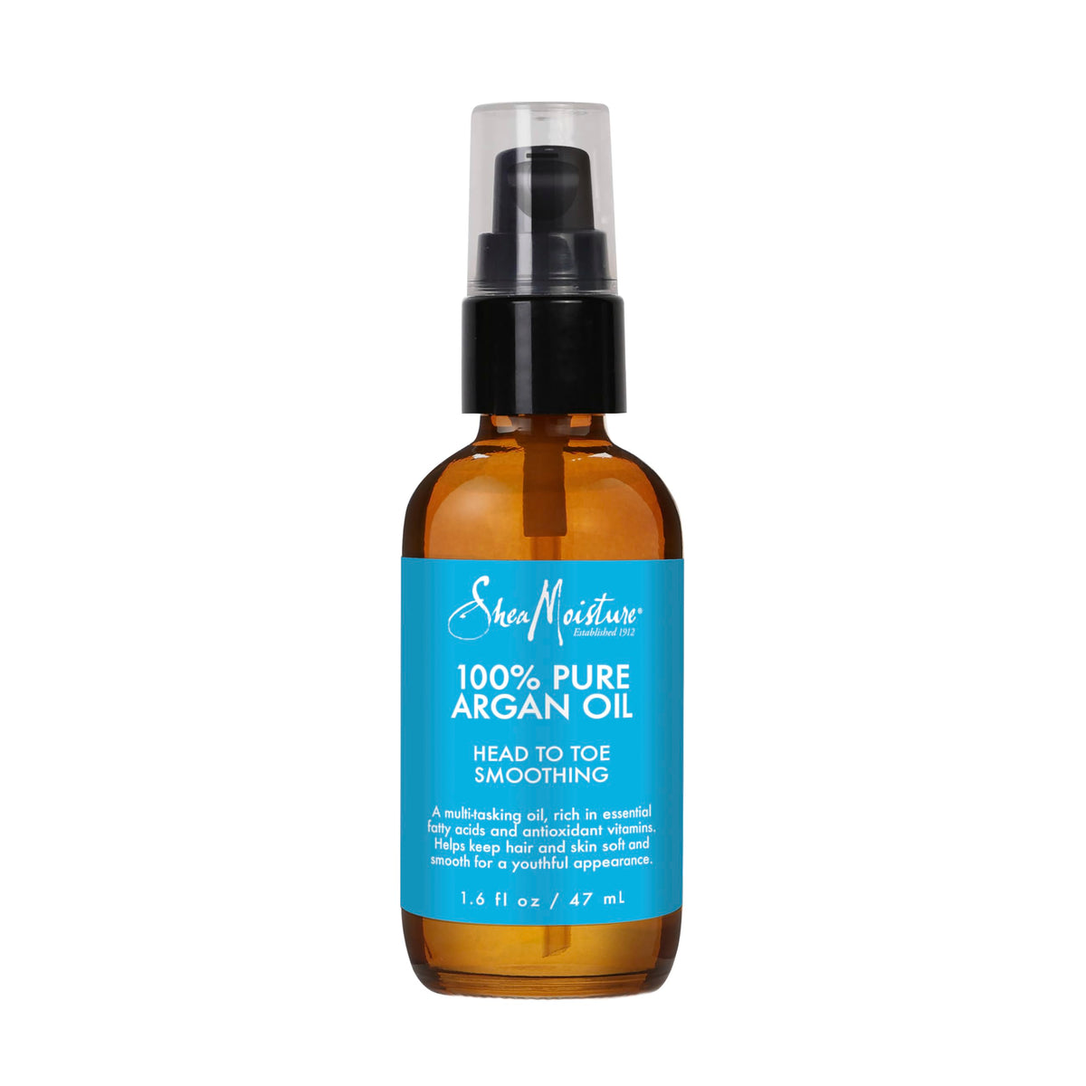 SheaMoisture Aceite de Argán: botella con vertido suave para uso rápido