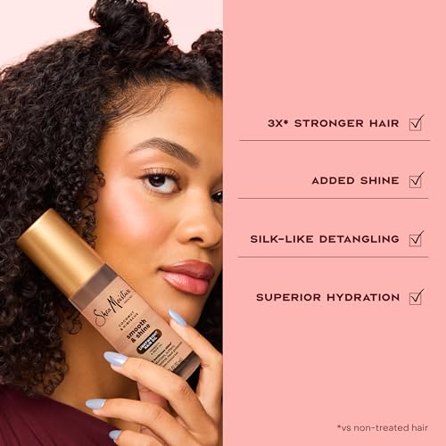 SheaMoisture Aceite Coco Hibisco, acabado satinado para uso diario.