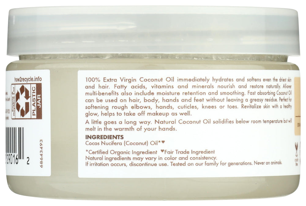 Cuidado corporal diario con aceite de coco virgen, ideal para viajes.