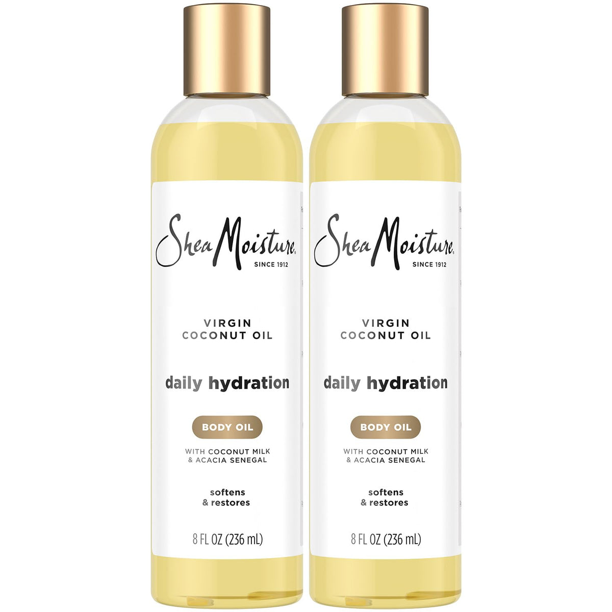 SheaMoisture Aceite Corporal Nuevo Empaque: hidratación rápida y ligera para piel suave.