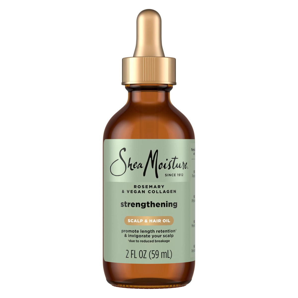 SheaMoisture Aceite Fortalecedor para cabello y cuero cabelludo, con hidratación.