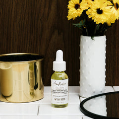SheaMoisture aceite nocturno, aplicación suave en la piel y despertar renovado.