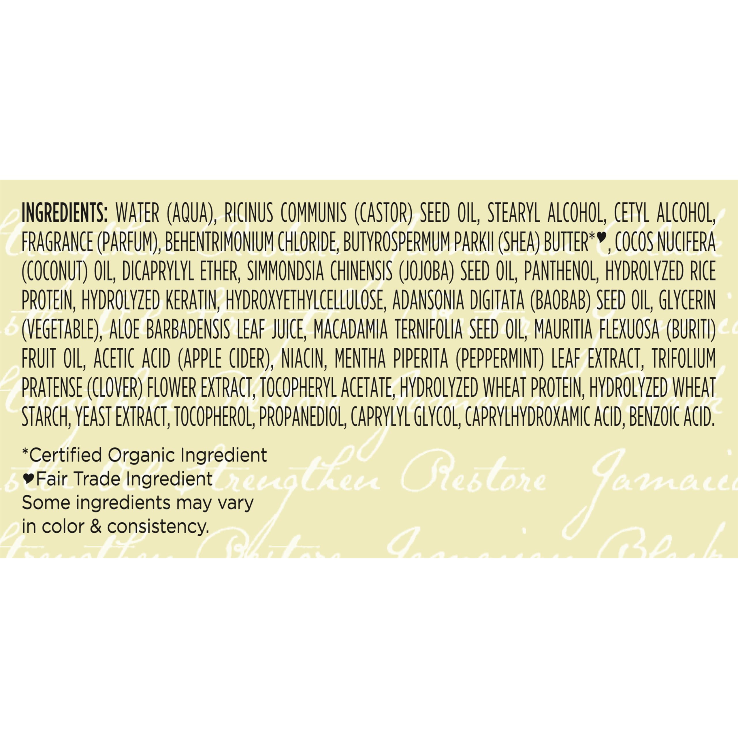 SheaMoisture Acondicionador sin enjuague aroma de menta.