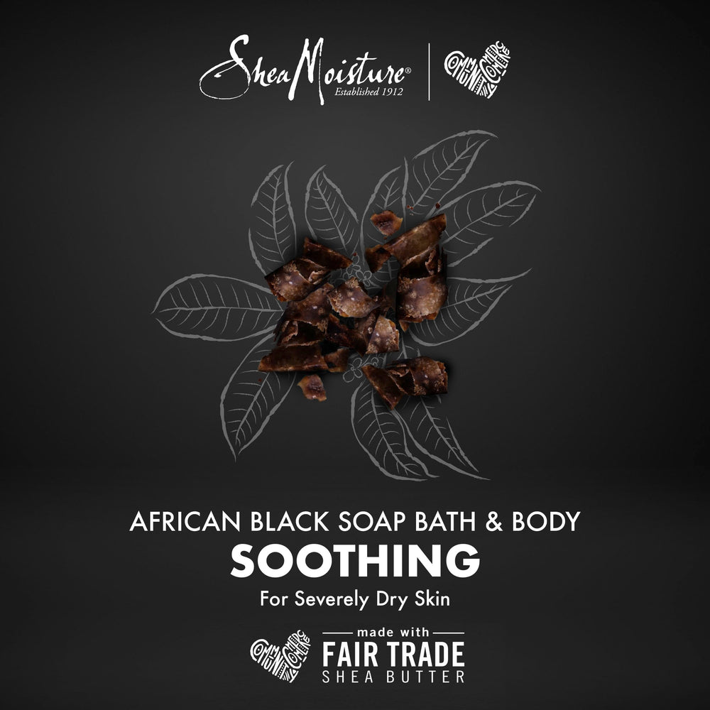 Soap bar on a dish supports daily cleansing with SheaMoisture.