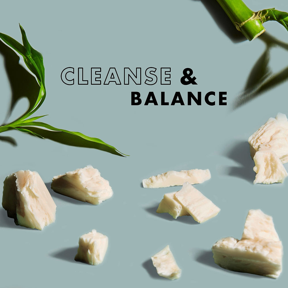 Foamy lather from SheaMoisture soap demonstrates cleansing with moisturizing benefits.