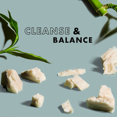 Foamy lather from SheaMoisture soap demonstrates cleansing with moisturizing benefits.