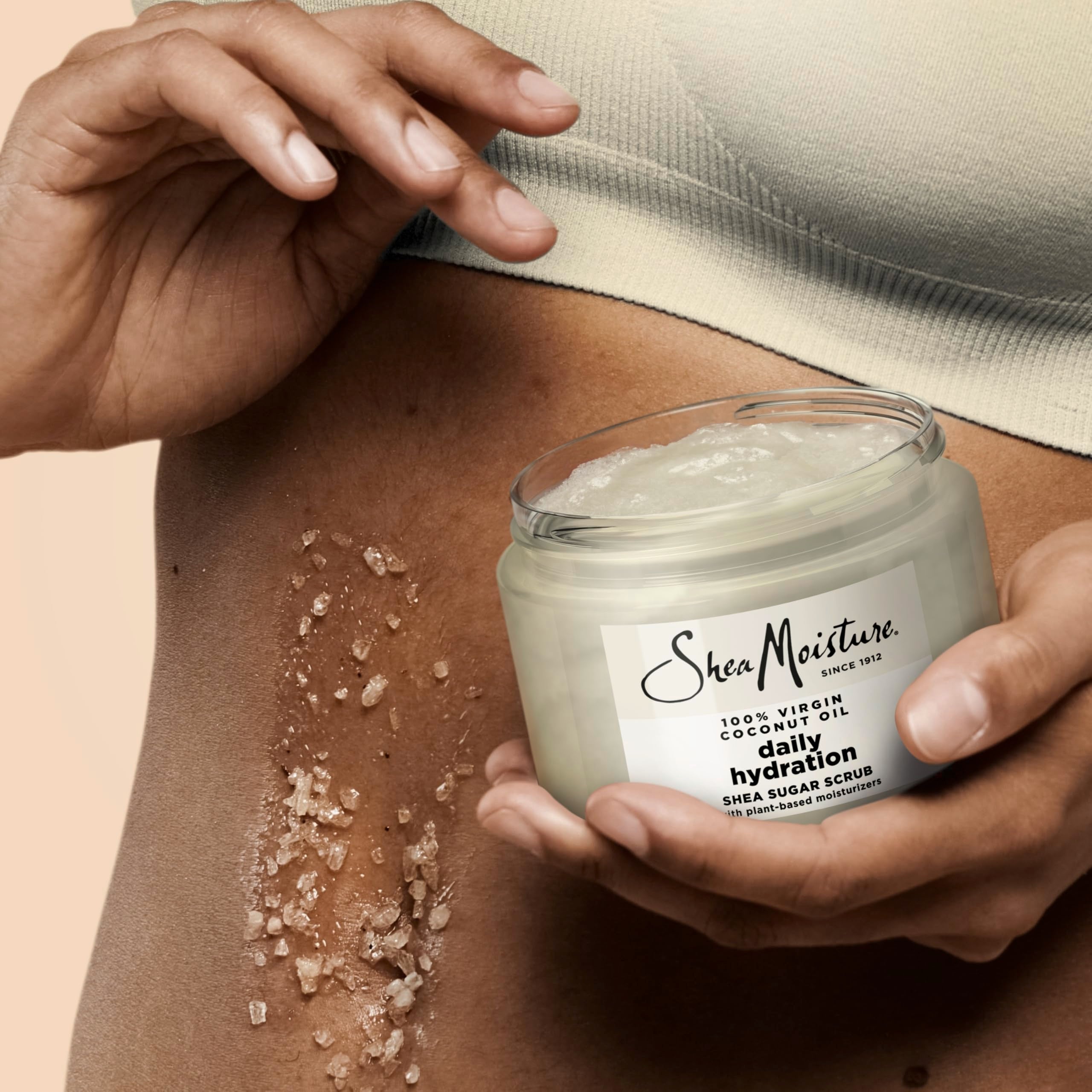 Aplicacion en ducha: exfoliación suave durante la rutina diaria