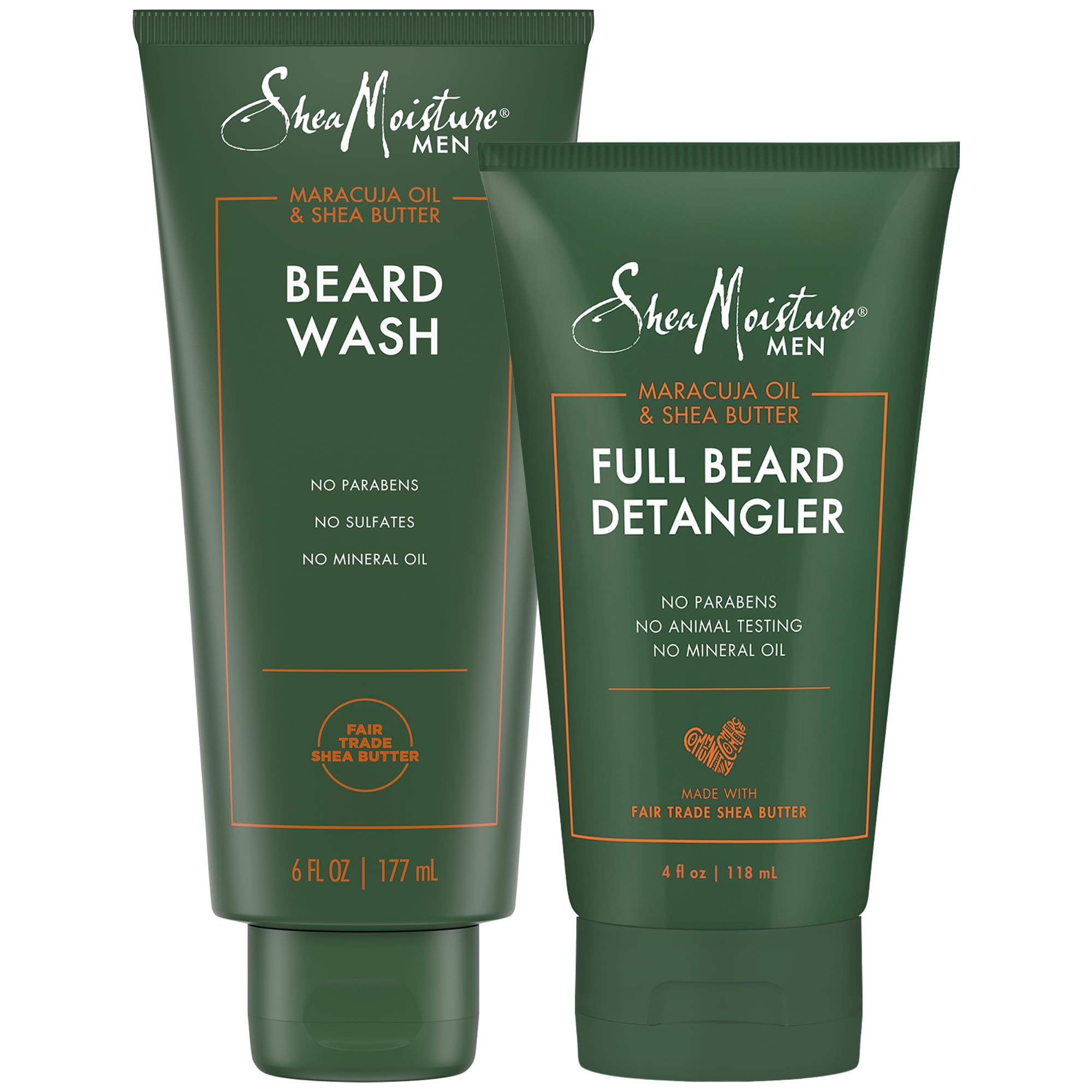 SheaMoisture beard wash bottle for a refreshed beard