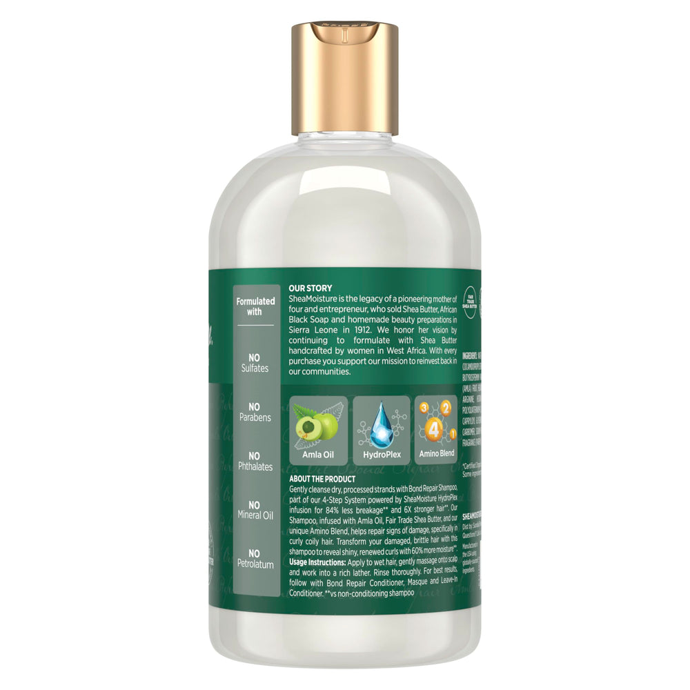 SheaMoisture Bond Repair Shampoo: ingrediente amla-oil, aceite de amla.