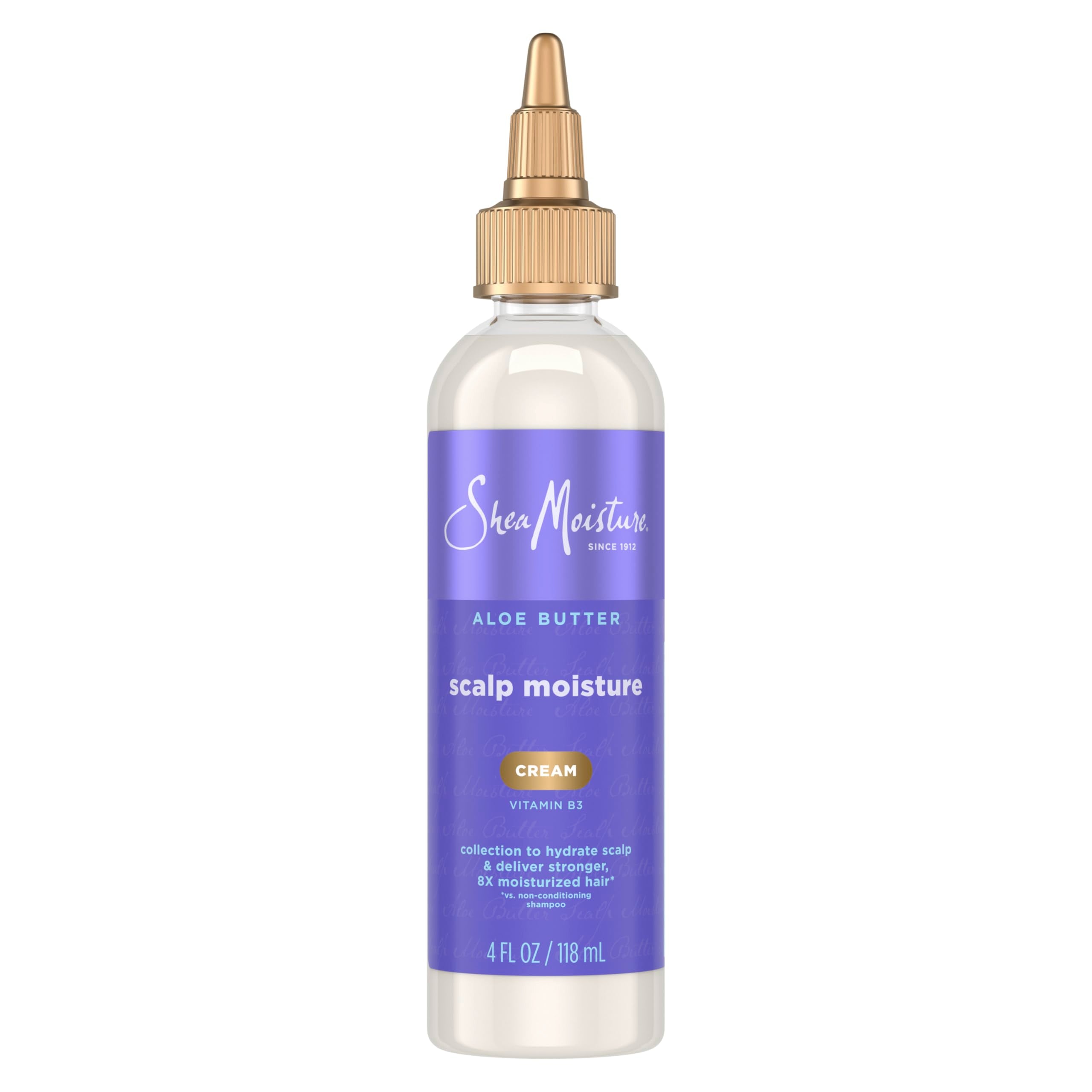 SheaMoisture: bote crema capilar con aloe y manteca para hidratación profunda.