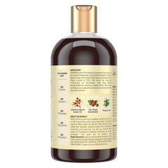 SheaMoisture champú, ingredientes visibles, manteca de karité para fortalecimiento.