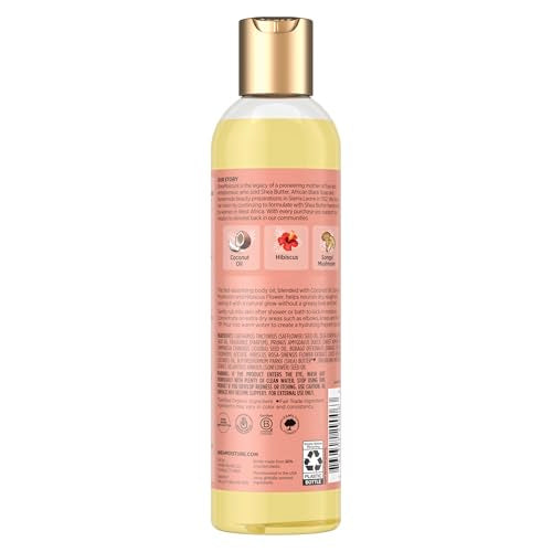 SheaMoisture Coco Hibisco: aceite corporal para hidratación diaria.