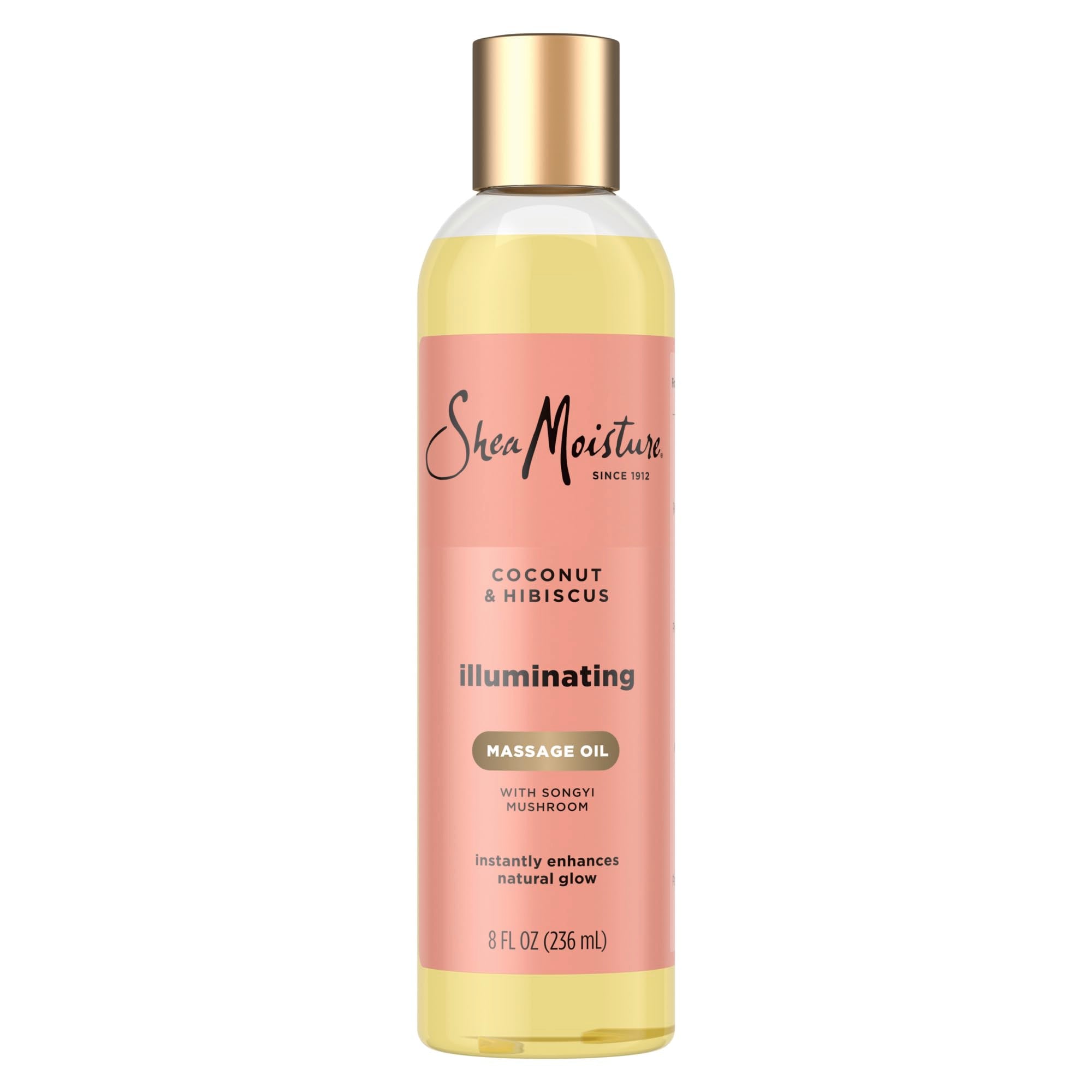 SheaMoisture Coco Hibisco: aceite de masaje suave para piel seca.