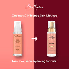 Close-up of SheaMoisture formula with coconut and neem oils.