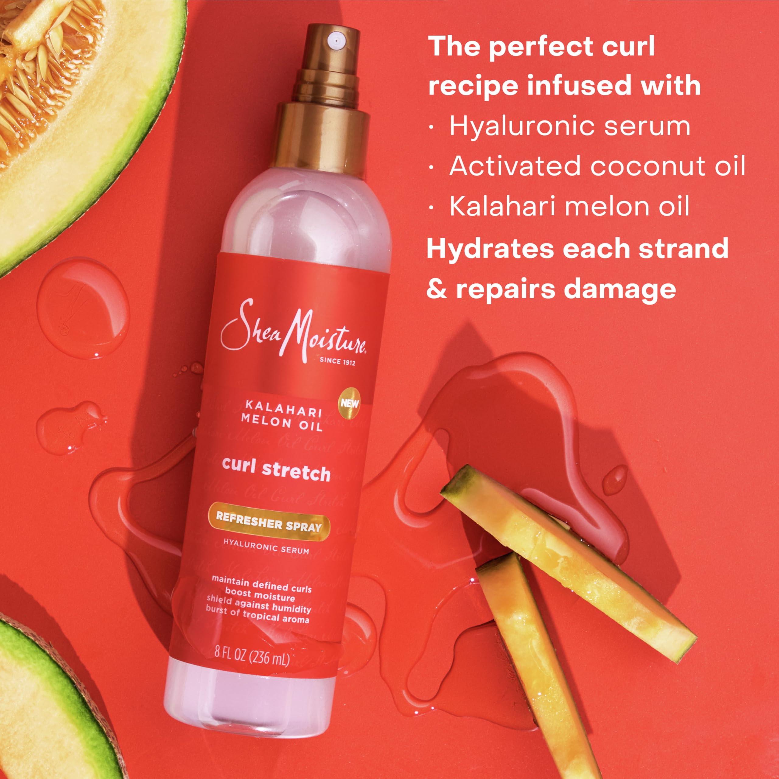 Aceite de Kalahari Melon para hidratar cada hebra.