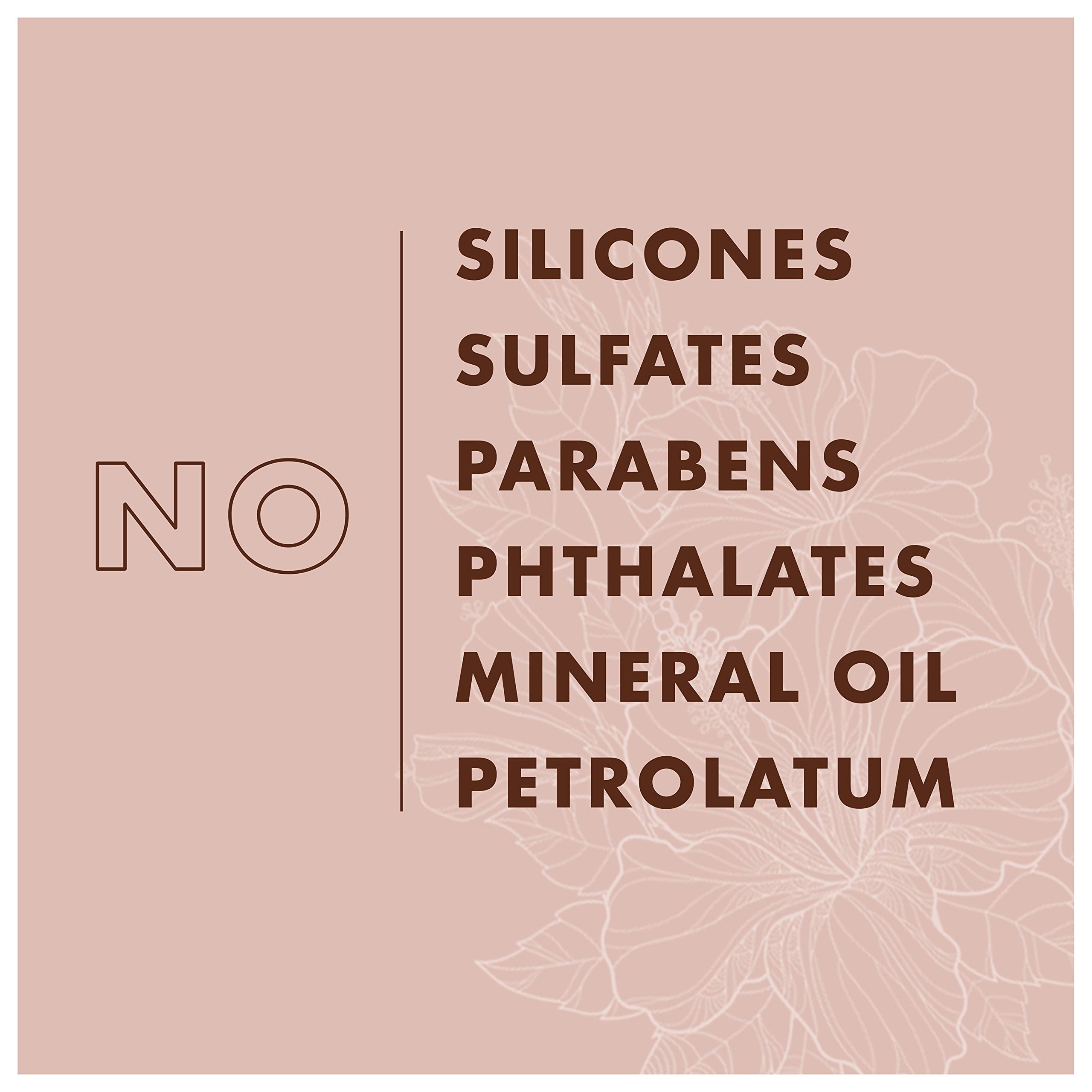 Sin siliconas, sin sulfatos y sin parabenos, de SheaMoisture.