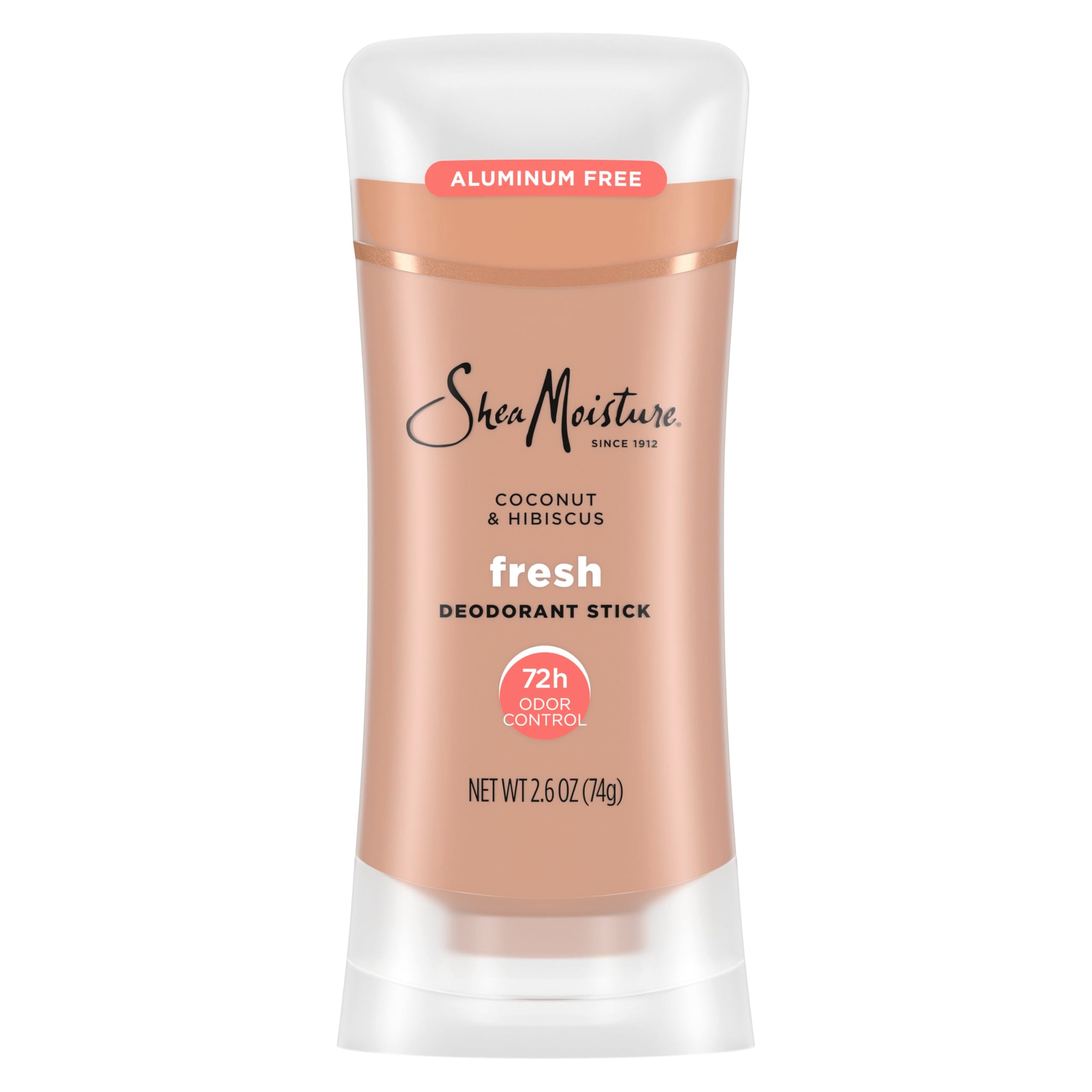 Desodorante SheaMoisture Coco y Hibisco: barra, control 72h y aroma fresco