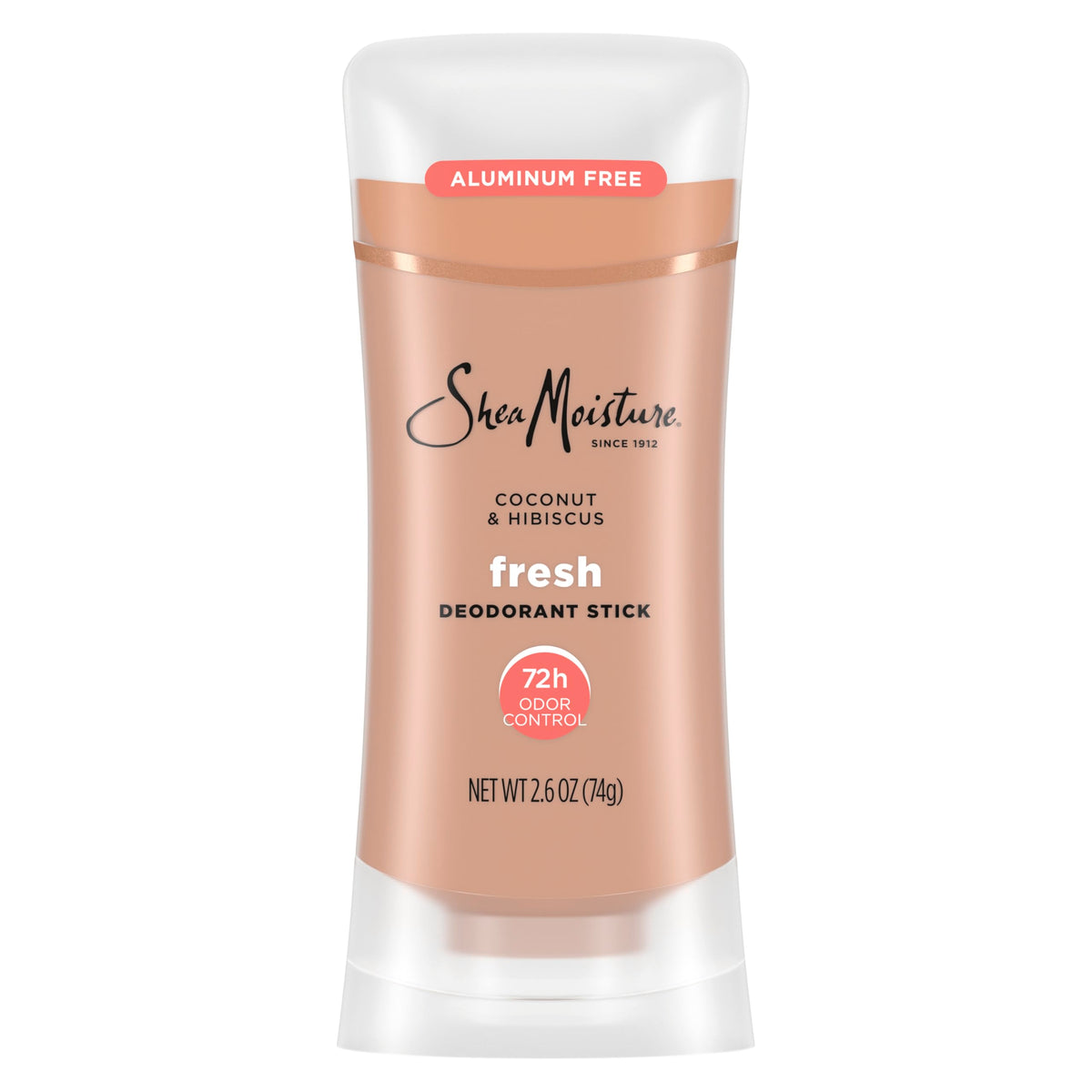 Desodorante SheaMoisture Coco y Hibisco: barra, control 72h y aroma fresco