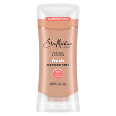 Desodorante SheaMoisture Coco y Hibisco: barra, control 72h y aroma fresco