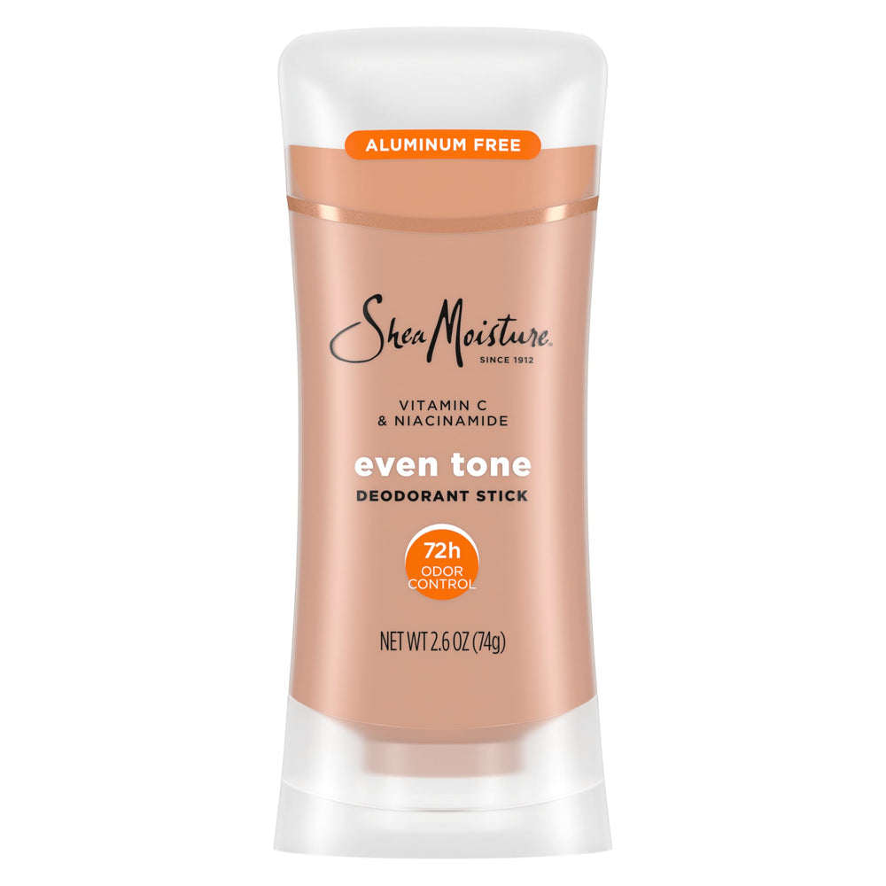 Desodorante SheaMoisture 72h en empaque compacto para viaje