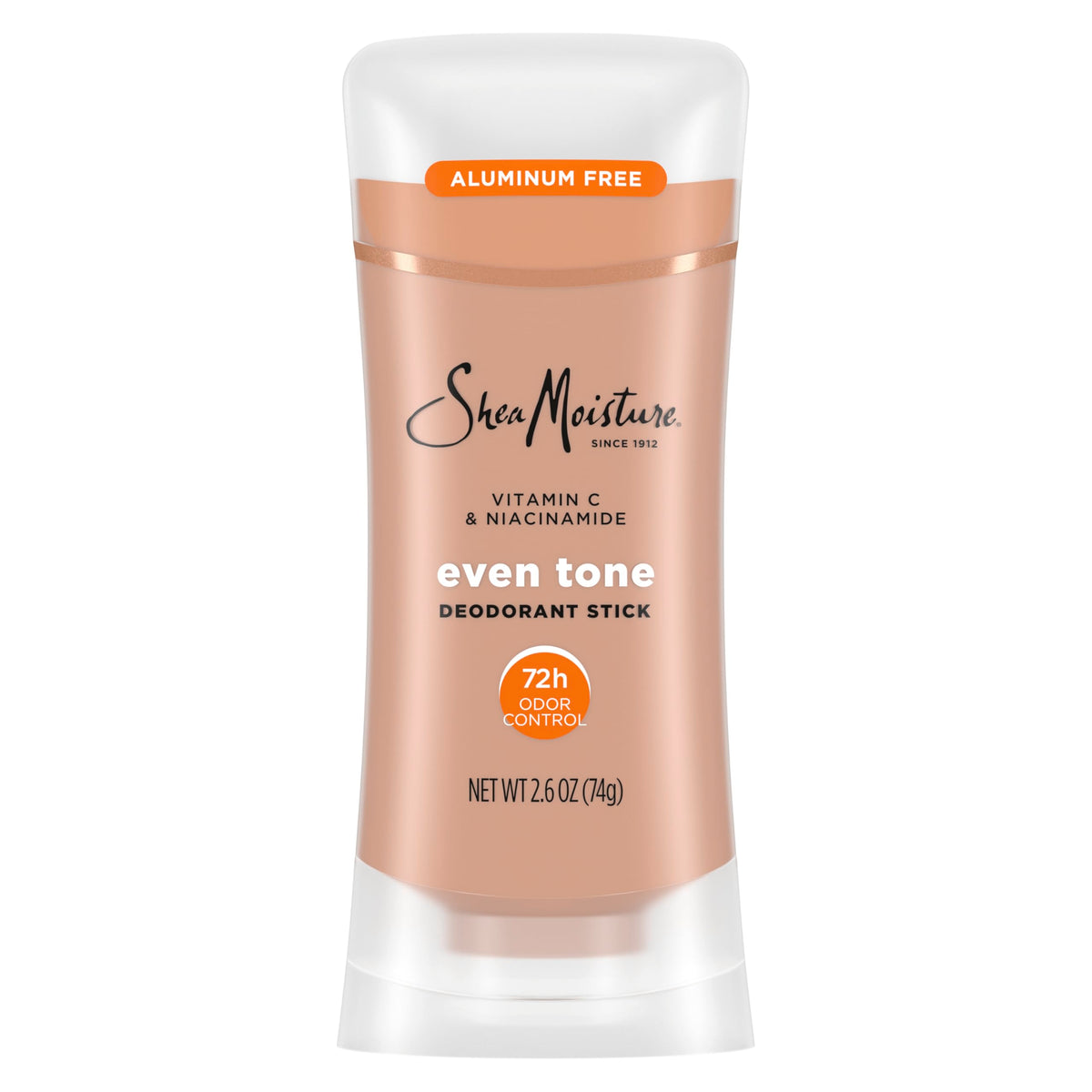 Desodorante SheaMoisture 72h en empaque compacto para viaje