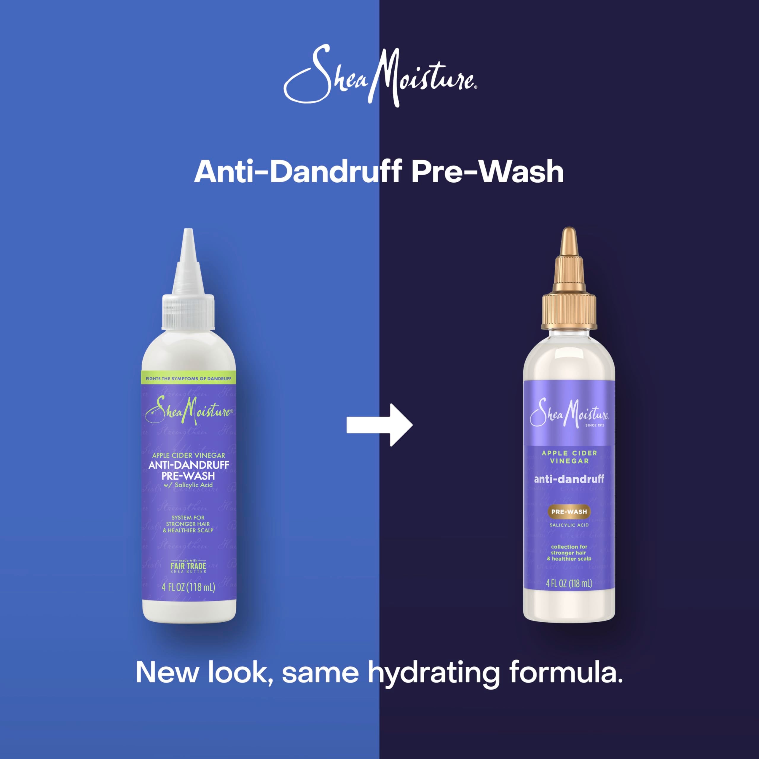 Exfoliación suave de SheaMoisture para eliminar residuos y escamas