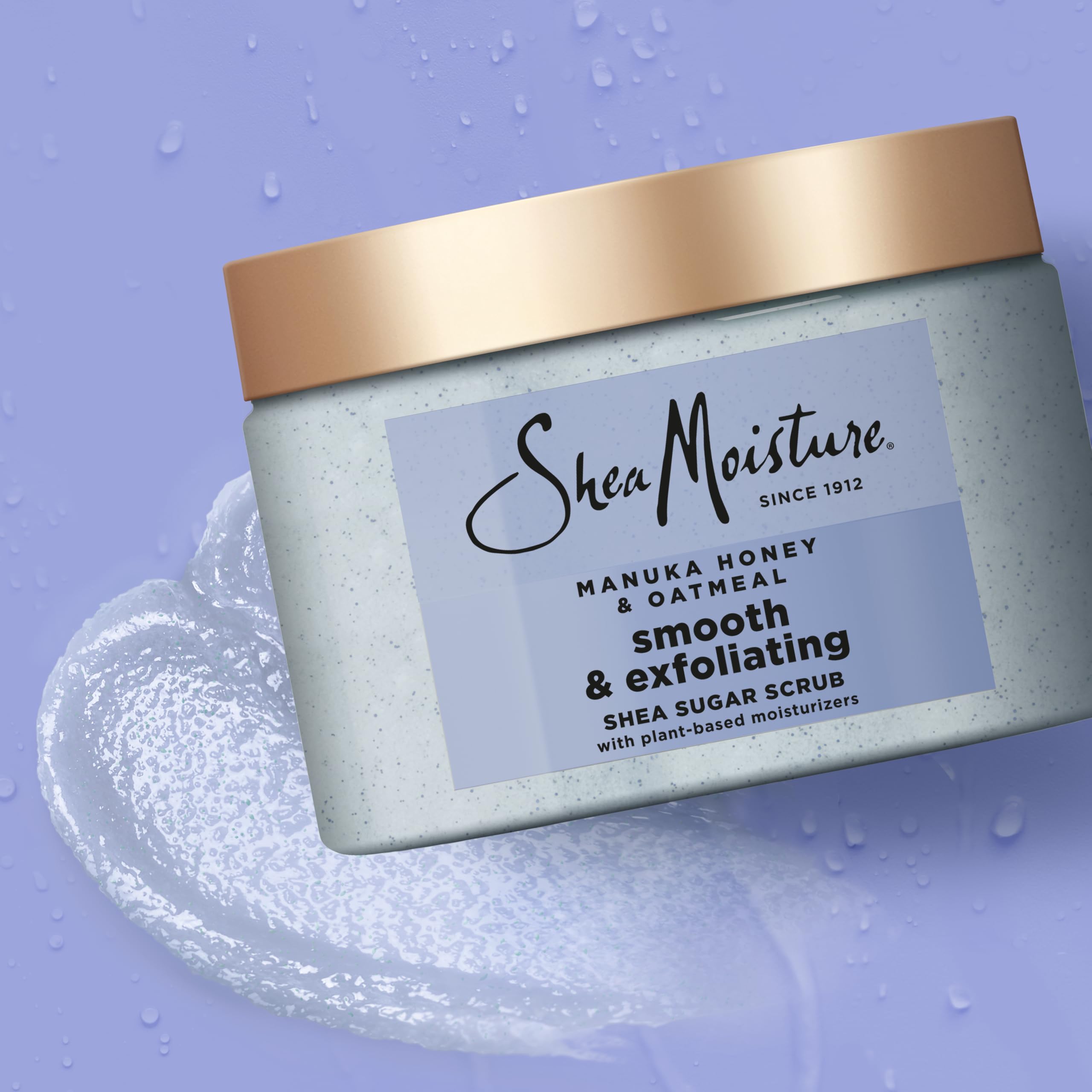 SheaMoisture Scrub exfoliante corporal hidrata suavemente tras el uso.