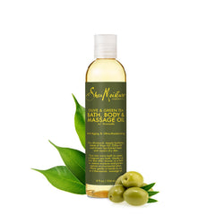 Fragancia lujosa de aceite corporal para una experiencia spa en casa.