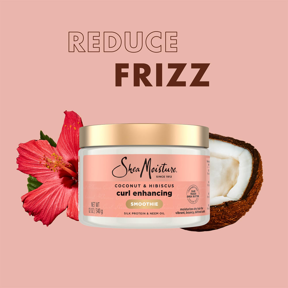 SheaMoisture Frizz Free Curl Mousse delivers lasting hold for defined waves.