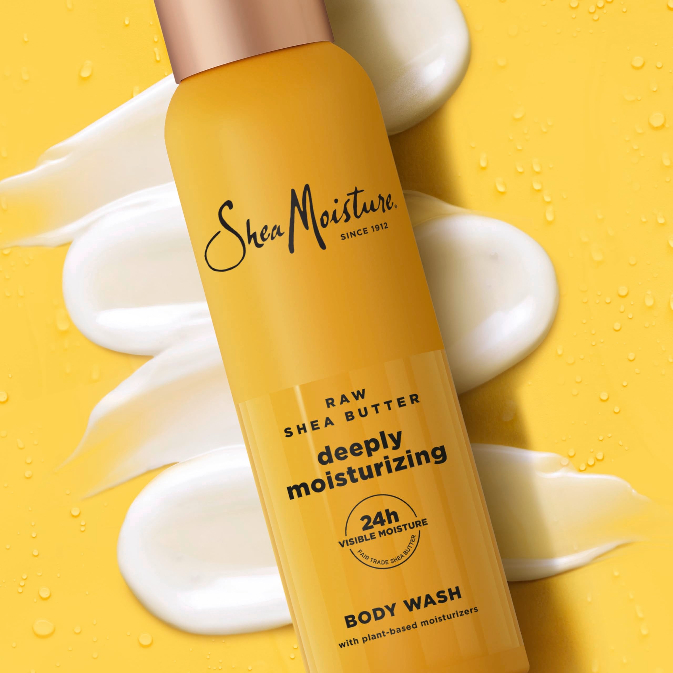 SheaMoisture gel de ducha con manteca de karité cruda, ingredientes de comercio justo