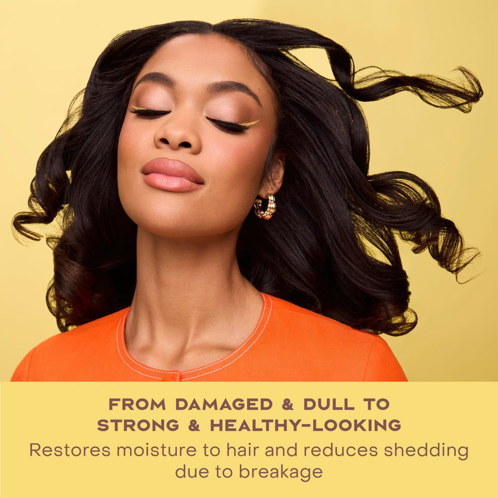 Ingredientes naturales de SheaMoisture: manteca de karité y aceite de ricino jamaicano para el cabello