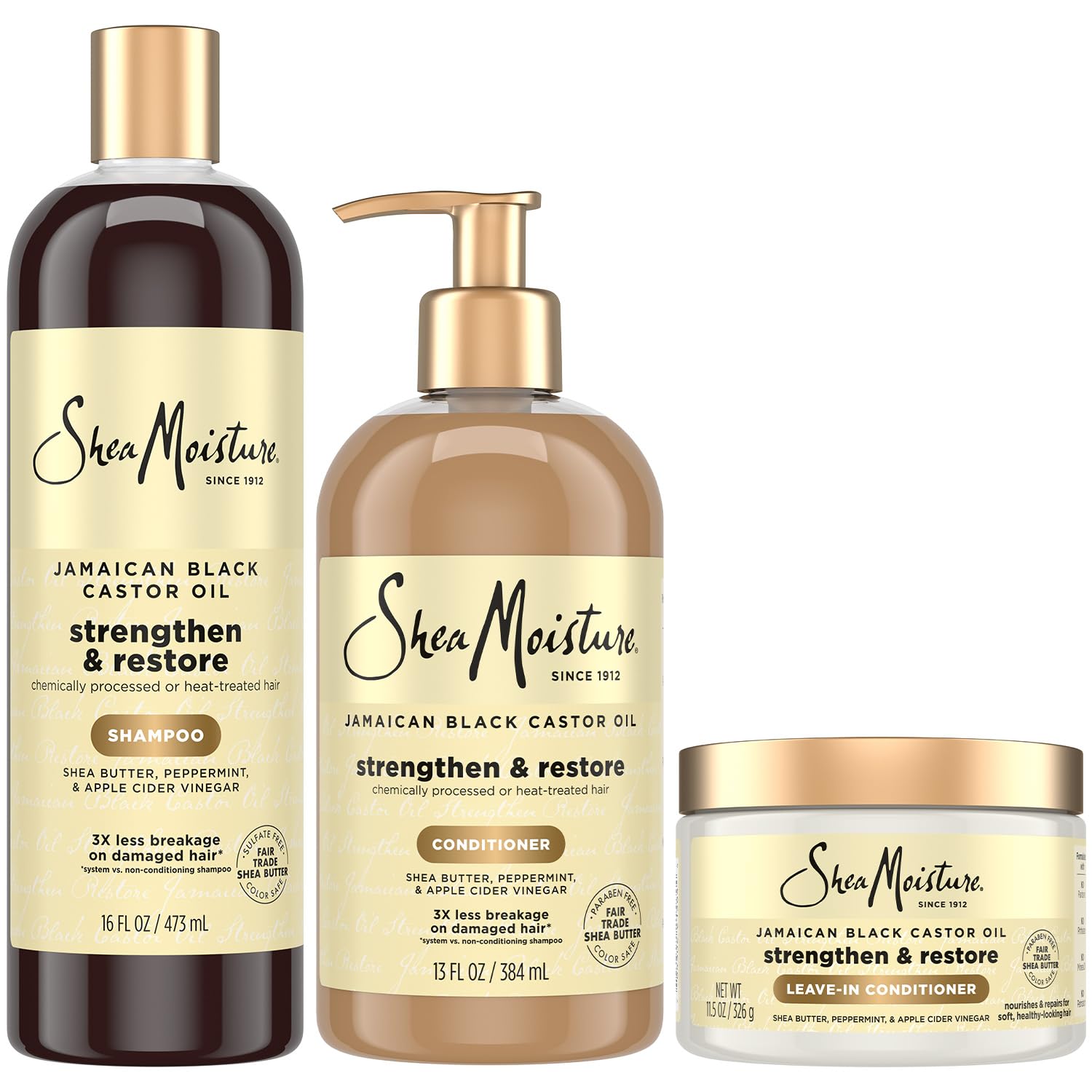 SheaMoisture Jamaican Black Castor Oil Shampoo for nourishing scalp cleansing
