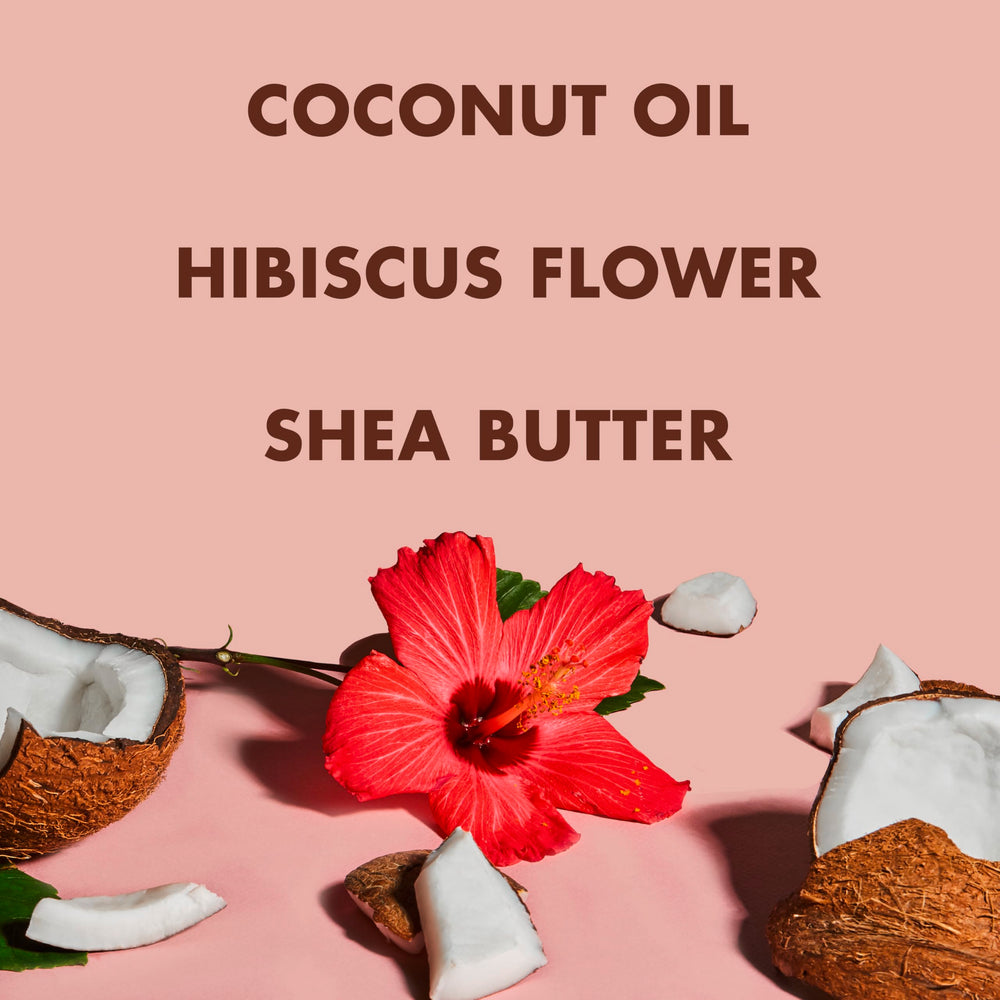 Sheamoisture Kids Curling Butter Cream nourishes with coconut oil and hibiscus
