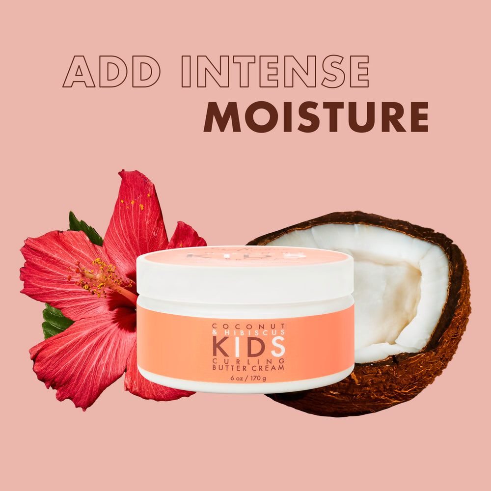 Sheamoisture Kids Curling Butter Cream frizz control for smooth curls