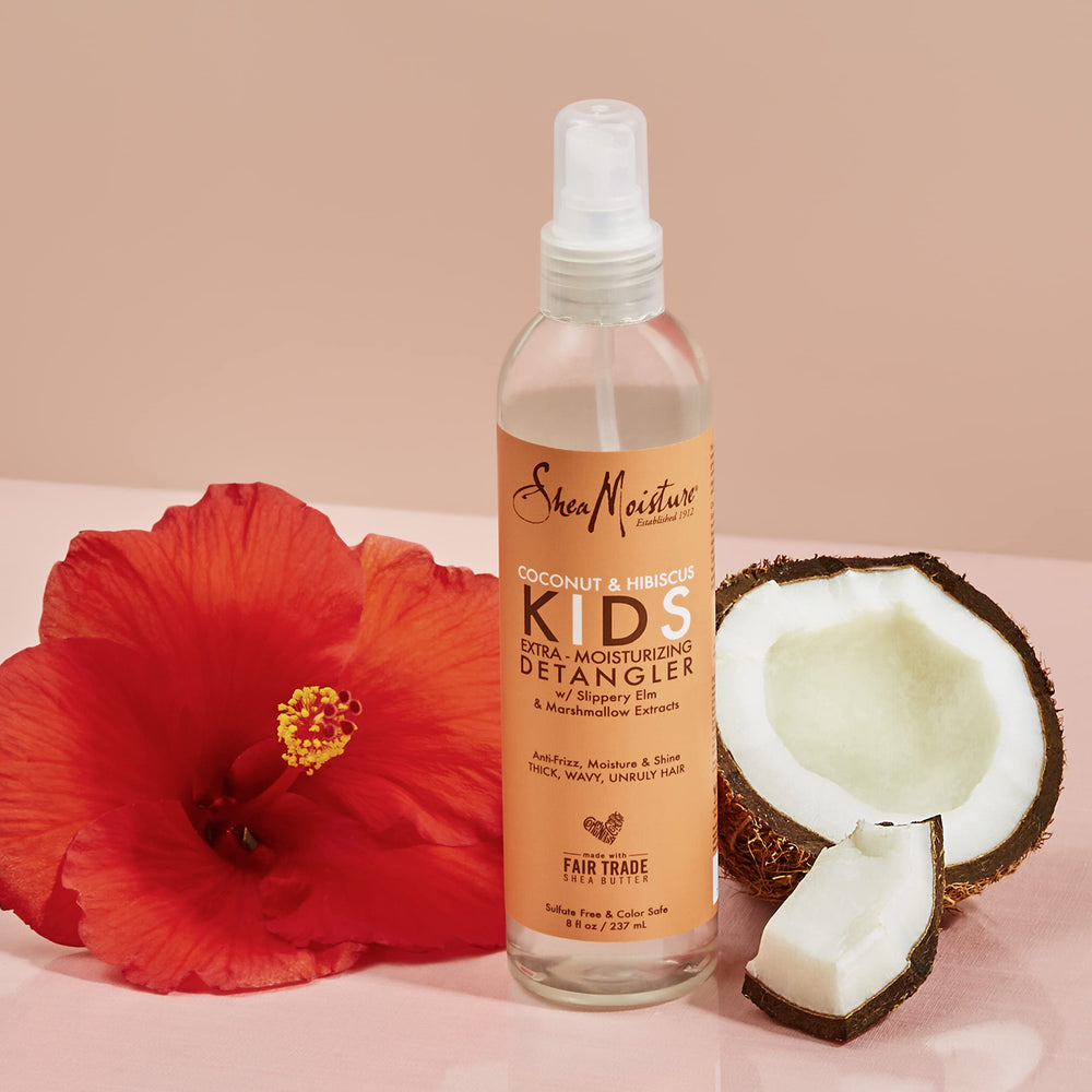 Control del encrespamiento con SheaMoisture para rizos infantiles.