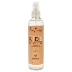 Desenredante extra hidratante de SheaMoisture para niños, Coco y Hibisco, botella frontal.