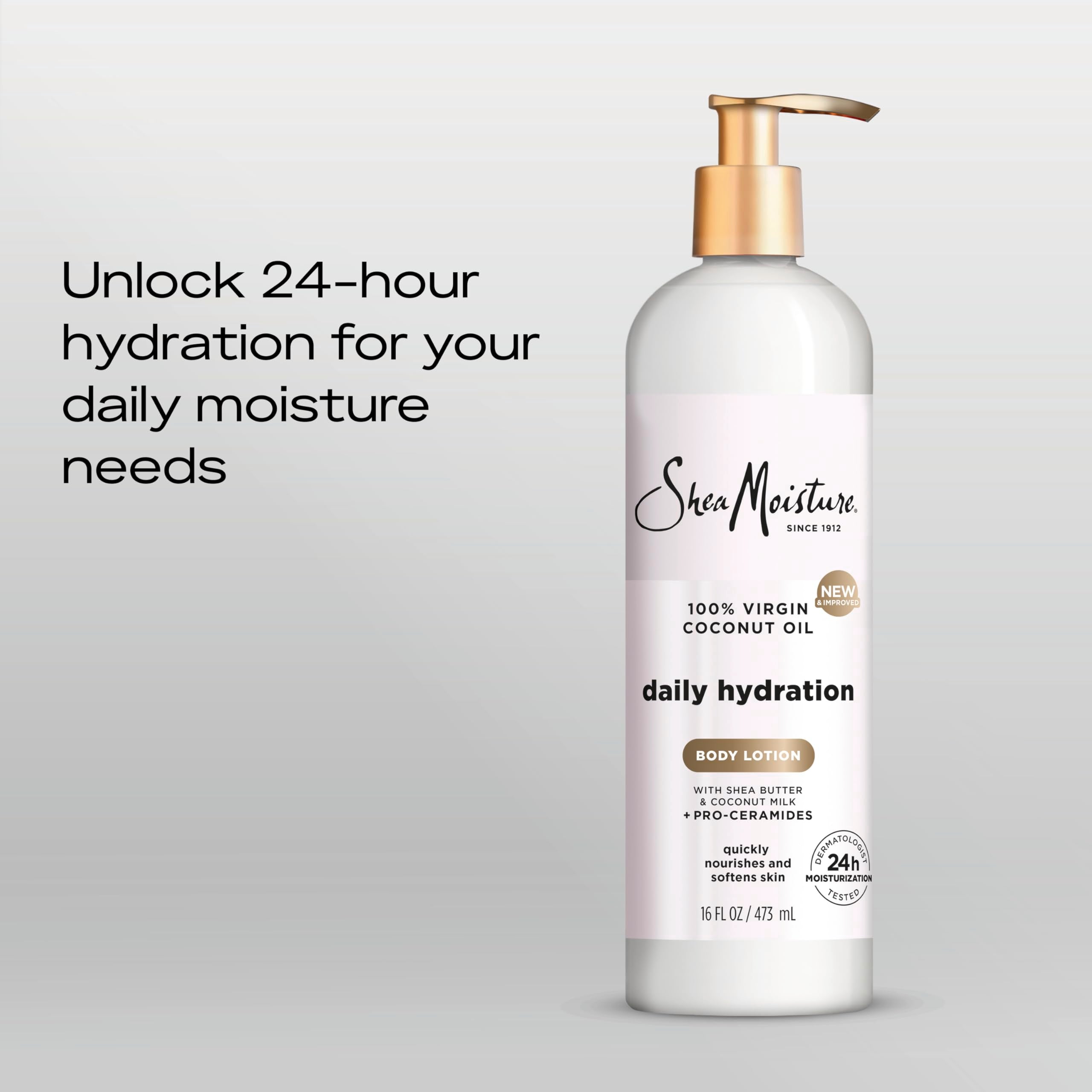 SheaMoisture Daily Hydration, hidratación de 24 h para piel suave todo el día